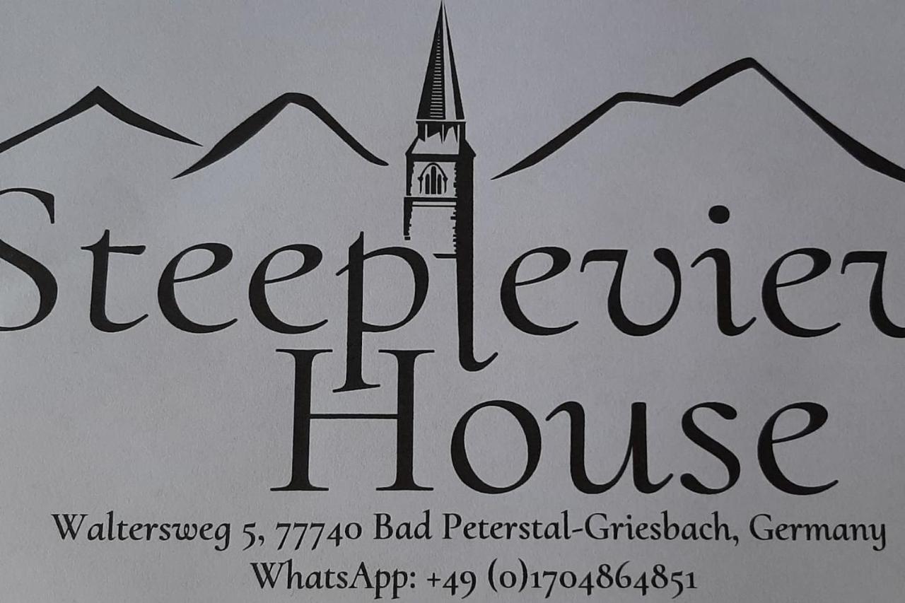 Steepleview House, Schwarzwaldblick Apartment - Spacious & Peaceful Bad Peterstal-Griesbach Eksteriør bilde